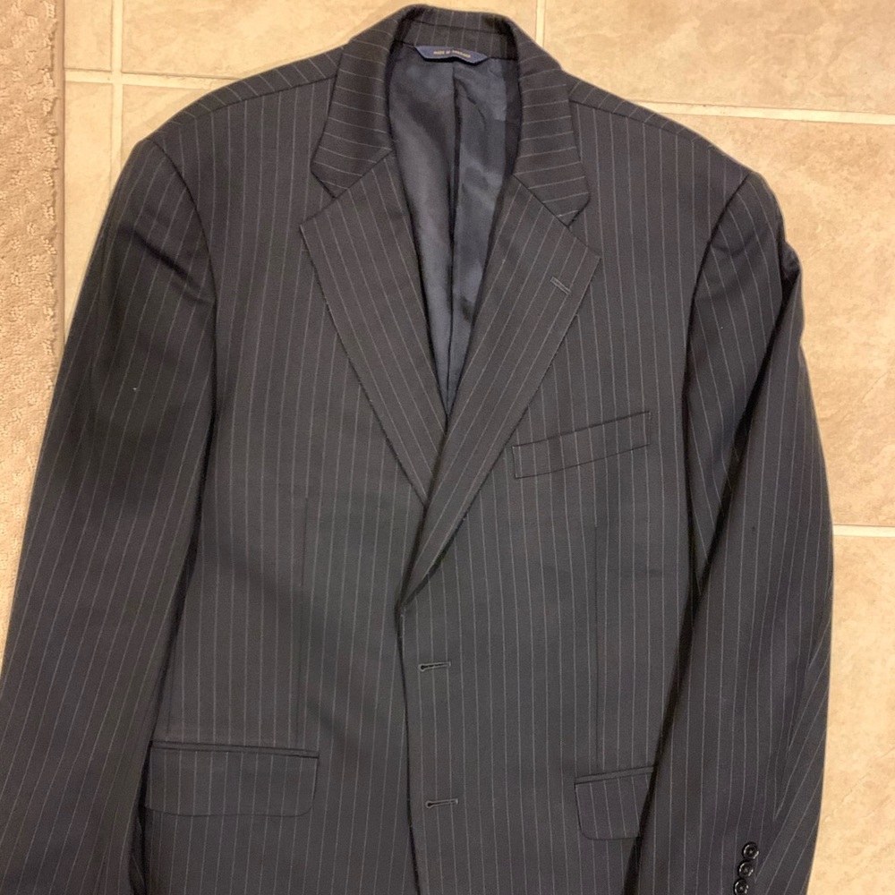 Brooks Brothers Navy Pin Stripe Suit
